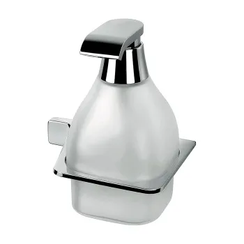 Дозатор для жидкого мыла Colombo Alize DX, подвесной, хром/матовое стекло B9330D.CR-VAN