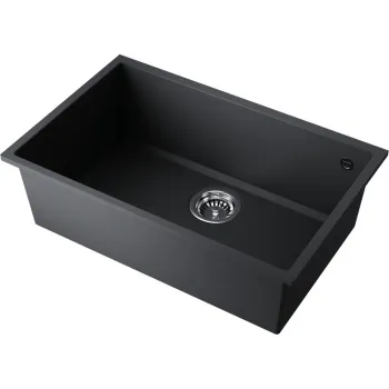 Мойка кухонная Omoikiri Tedori 66-U черная 4993972