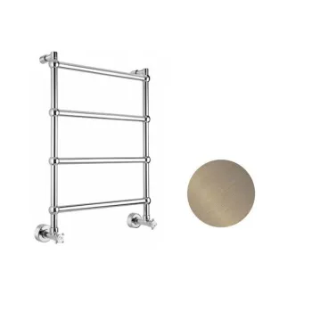Полотенцесушитель водяной Margaroli Sole 4442TS4604BNN 72x52.5 никель