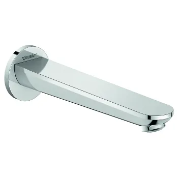 Duravit Wave Излив для ванны 202 мм, хром