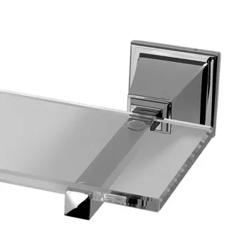 Полочка стеклянная Devon&Devon Time хром TM310CR