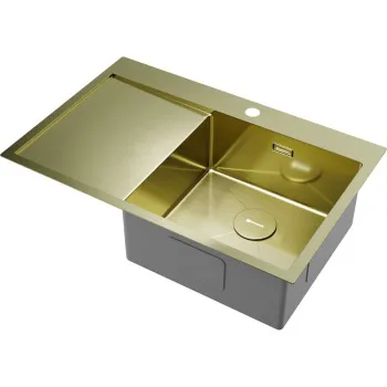 Мойка кухонная Omoikiri Akisame 78-LG-R светлое золото 4973086