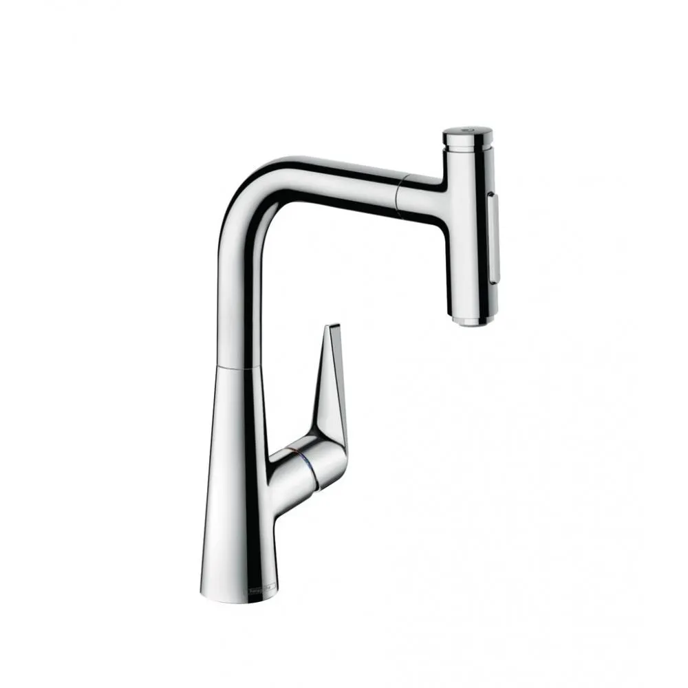 Смеситель для кухни hansgrohe Talis Select M51, 220, 2jet 72824000 с вытяжным душем