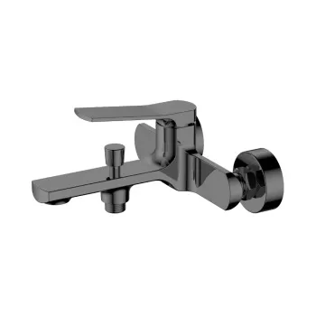 Смеситель для ванны NEMO Prima BRUSH GUN METAL (БРАШИРОВАННЫЙ АНТРАЦИТ) NM-1351-BGM