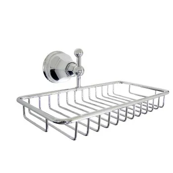 Полочка-решетка прямоугольная Nicolazzi Teide хром 1493CR05