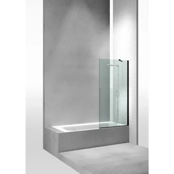 Шторка на ванну Vismara Vetro  VismaraVetro – Шторка на ванну FB размер 80-815см высота 150Нсм PFB040908001500T