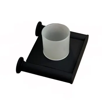 Стакан Ramonsoler для зубных щеток черный TAZ02NM