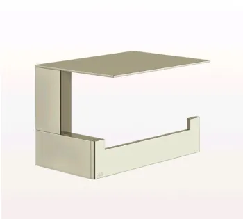 Держатель туалетной бумаги Gessi Rettangolo 20849.720 Nickel PVD