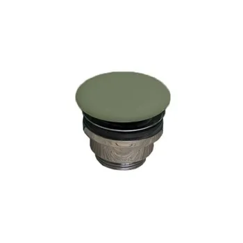 Донный клапан универсальный 1”1/4 GSG Ceramic Design PILTONUNIAR026 с керамической крышкой - оливковый