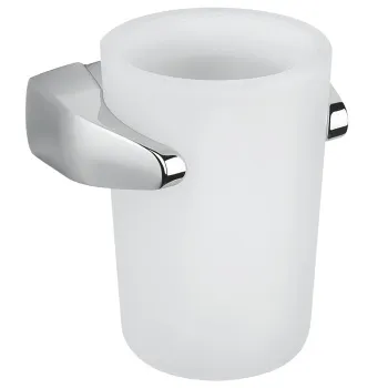 Стакан подвесной Colombo Road хром/матовое стекло B8002.CR-VAN