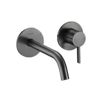 Смеситель для раковины встраиваемый Benesque Lumiere 10010303 черный брашированный