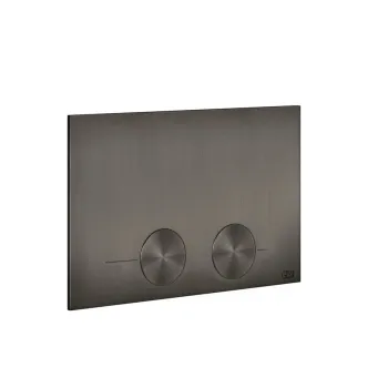 Клавиша смыва Gessi 54617.707 Black Metal Brushed PVD