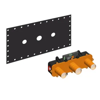 Скрытая часть смесителя Gessi 45089.031 Chrome