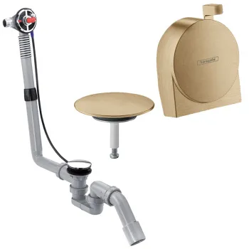 Излив для ванны Hansgrohe 58117140S бронза
