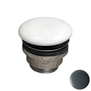 Донный клапан универсальный 1”1/4 с керамической крышкой GSG Ceramic Design PILTONUNIAR028 Ebano Matt