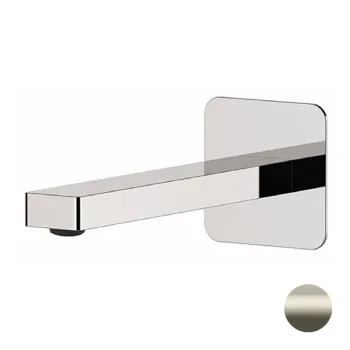 Излив настенный Remer Slash & Dot 19см Slash сталь (XV) 91SLXV