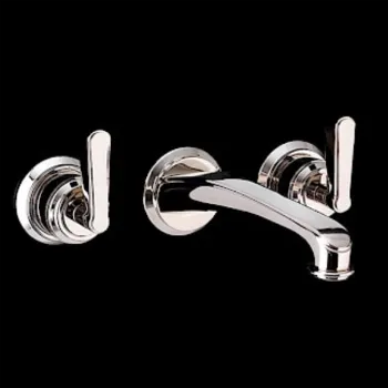 Смеситель для раковины настенный Devon&Devon Manhattan MNH433NK никель