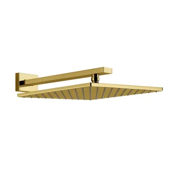 Верхний душ Gessi Rettangolo 15185.246 Gold PVD