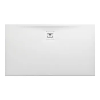 Laufen Pro душевой поддон 1400x800 мм, ультратонкий, прямоугольный, слив по длинной стороне, материал Marbond®, цвет белый матовый