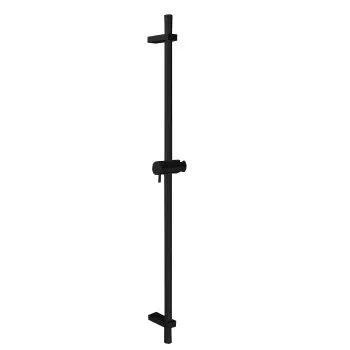 Душевая штанга Fima Carlo Frattini Saliscendi с держателем для ручного душа, чёрный матовый F2150/1NS