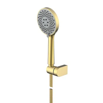 Душевой гарнитур NEMO  (АБС) BRUSH GOLD (БРАШИРОВАННОЕ ЗОЛОТО) NM-8012-BG