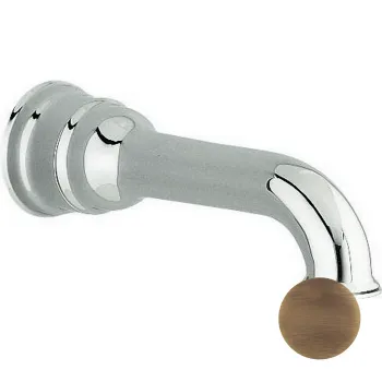 Излив Cisal Components настенный, 220 мм для ванны, бронза AR00024227