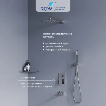 Душевая система скрытого монтажа RGW Shower Panels SP-56 51140856-00