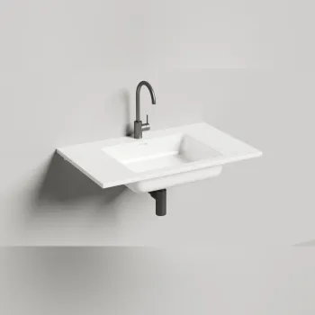 Раковина столешница Salini Onda 80 S-Stone 1402201MF