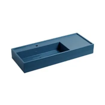 Раковина накладная Cielo Plinio PNLA115 OL 115 см синий