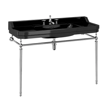 Подвесная раковина Burlington Edwardian B19 3TH JET черный