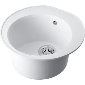 Мойка кухонная Omoikiri Miya 50R-WH белая 4993506