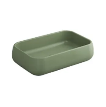 Раковина накладная Cielo Shui SHLAA60 AG 60 см зеленый