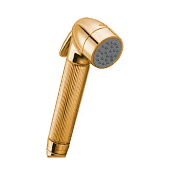 Гигиенический душ Nicolazzi Doccia шланг 100см, с держателем, gold brass 5523GB