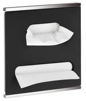 Диспенсер для бумажных полтенец Keuco Plan Integral 44977013702 хром\черный