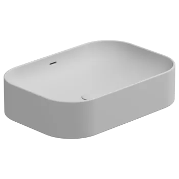 Раковина накладная 60x42 см GSG Ceramic Design Easy EALAVTP60001 белый матовый