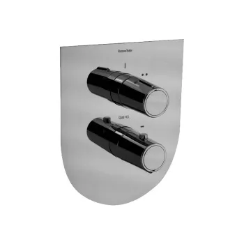 Смеситель для душа Ramonsoler Tzar встраиваемый термостатический на 2 выхода никель 348712SNC
