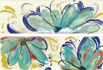 Плитка Imola Ceramica Shades 20х60 FLOWERS SEA MIX