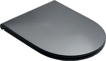 Крышка сиденье для унитаза Simas Trevi TR 004 black matt с микролифтом черный