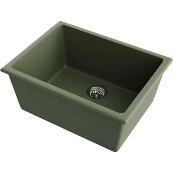 Мойка кухонная Omoikiri Okinoshima 61-U/I-OL olive 4997064