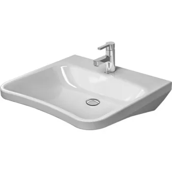 Duravit DuraStyle Раковина медицинский Med без перелива, с 1 отв. под смес., 650x570мм, Цвет: Белый