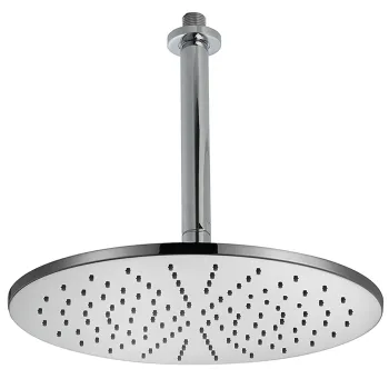 Верхний душ Cisal Shower D300 мм с потолочным держателем L180 мм, хром DS01370021