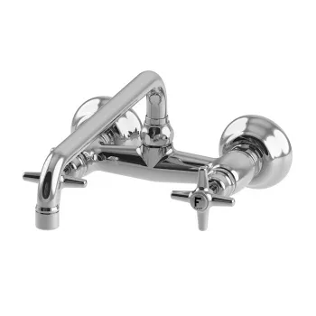 Смеситель для мойки настенный Stella Italica 3245/300, длина излива 300мм хром IT 04007 CR00