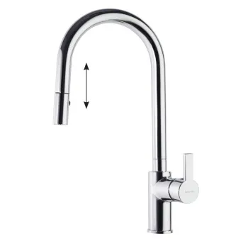 Смеситель для кухни Ramonsoler RS-Q с выдвижной лейкой 937902V1