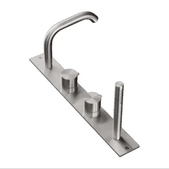 Смеситель для ванны CЕА Design Milo360 MIL 88 L сталь