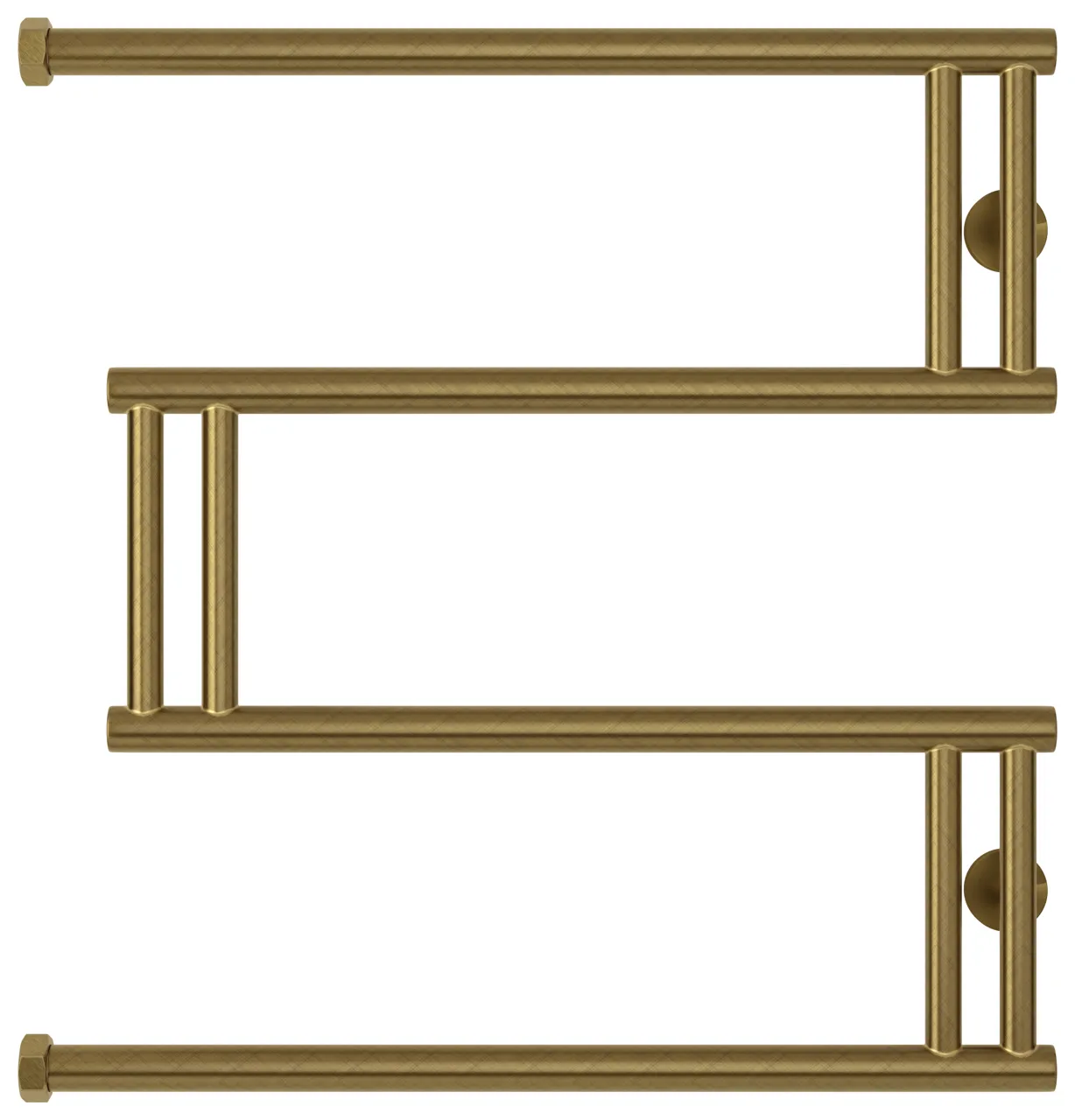 Полотенцесушитель водяной Сунержа High-Tech model "M" 600х600 05-0050-6060 состаренная бро