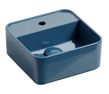 Раковина накладная Cielo Les Petites LPLAQ OL 28 см синий