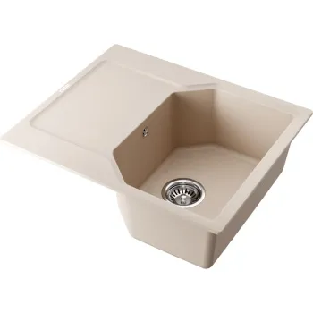 Мойка кухонная Omoikiri Yonaka 61-SA бежевая 4993639