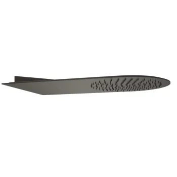 Верхний душ Gessi Tremillimetri 33071.707 Black Metal Brushed PVD