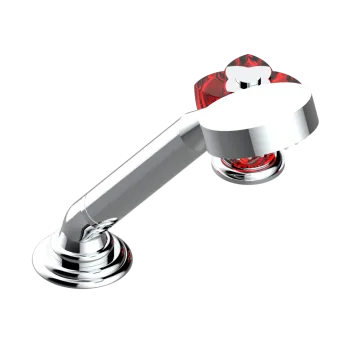 Смеситель на борт ванны THG Petale De Cristal Rouge U6C-A02-6532/60A хром