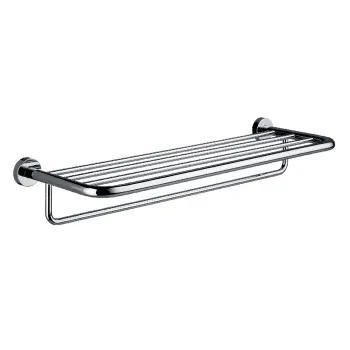 Полотенцедержатель с полочкой Emco Rondo2 600мм, хром 4568 001 62